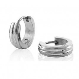 Серьги кольца из стали, INER77A