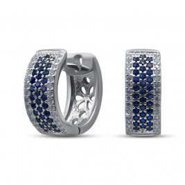 Серьги из серебра 925 с ...